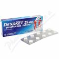 Dexoket 25 tablety por.tbl.flm.10x25mg