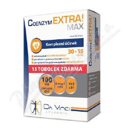 Coenzym EXTRA! Max 100mg DVA tob.30+15ZDARMA