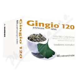 Gingio 120mg 60 potahovanch tablet