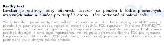 Lavekan 80mg 14 měkkých tobolek