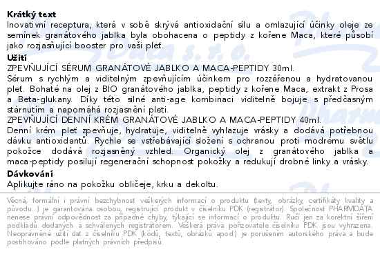 WELEDA Prém.zpevň.duo péče Gran.jab.a Maca-Pep.set