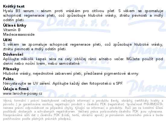 La Roche-Posay Hyalu B5 Sérum 30ml