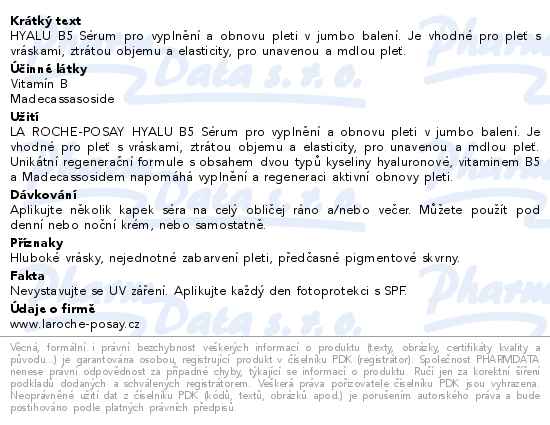 La Roche-Posay Hyalu B5 Sérum Jumbo 50ml