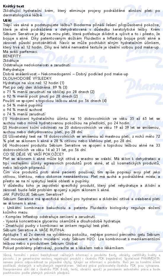 Bioderma Sébium Sensitive 30ml