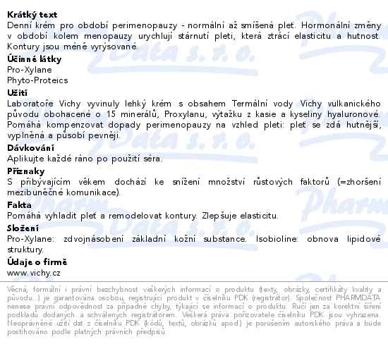 VICHY Neovadiol Perimenopauza den.kr.norm.pl.50ml