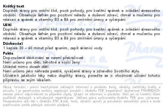 Tryptospan s konopným olejem 30+15 kapslí