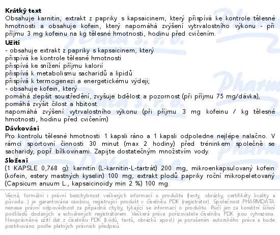 Alavis MAXIMA spalovač tuků Fat Burner 40 kapslí