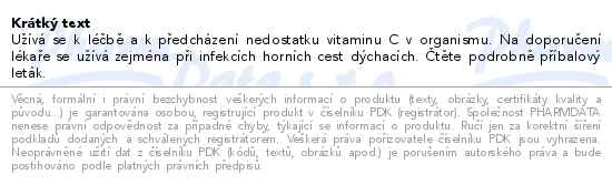 Additiva Vitamin C Blutorange tbl.eff.20