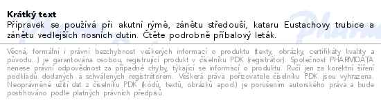 Nasivin 0.05% 10ml nosní kapky, roztok